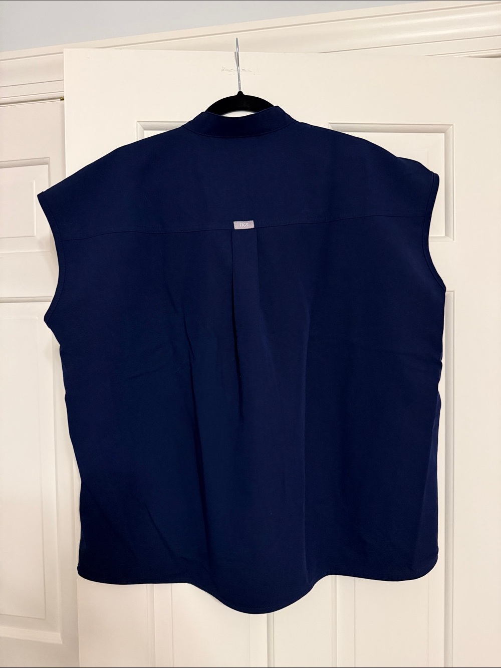 FIGS L Navy Rafaela Scrub Top - Picture 2 of 5